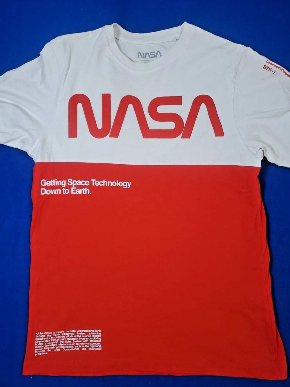 NASA Pull & Bear T-Shirt Men's Size Small